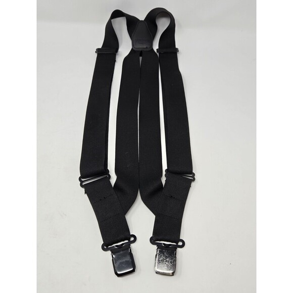 DULUTH TRADING CO REGULAR SIDE CLIP SUSPENDERS LOT OF 3 NAVY BLACK KHAKI MENS OS - Picture 16 of 16